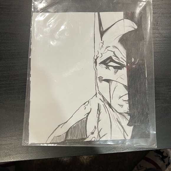 Hand drawn Batman picture - Picture 1 of 1